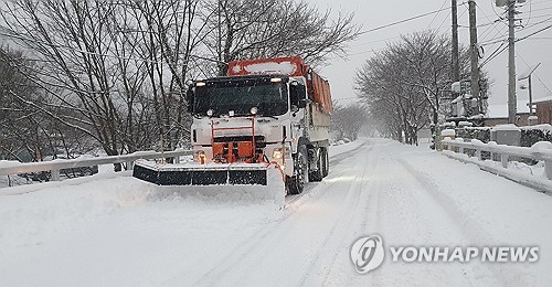 강원·충청·전라, 28일까지 최대 20㎝ 폭설…중대본 2단계 격상