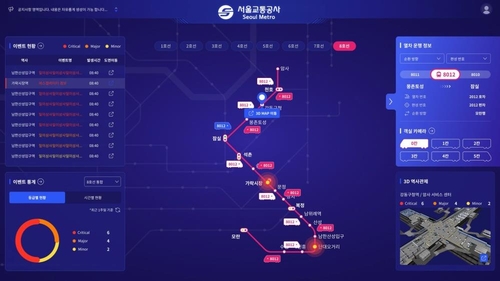 '돌발상황 빠른 대응' 서울지하철 스마트스테이션 확대