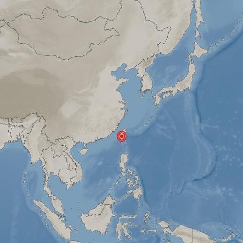 대만 자이시 남남동쪽서 규모 5.6 지진 발생