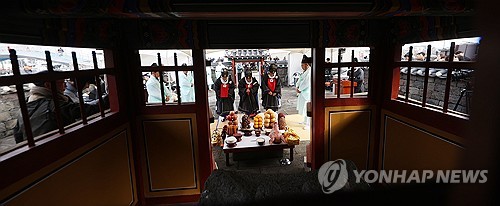 "안전조업과 풍어를 기원합니다"…제주 화북포구서 해신제