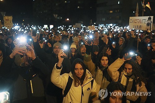 부실공사 참사에 민심 폭발…세르비아 들불 시위에 정권 흔들