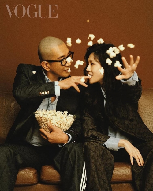 Koo Jun-yup Seo Hee-won Instagram. Vogue Pictorial