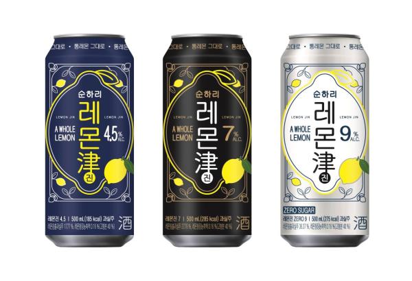 롯데칠성, 과일탄산주 '레몬진' 패키지 4년 만에 새단장