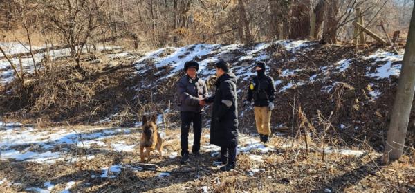 ‘개코는 못 속여’…경기남부경찰 체취 증거견 ‘테오’, 종횡무진 활약