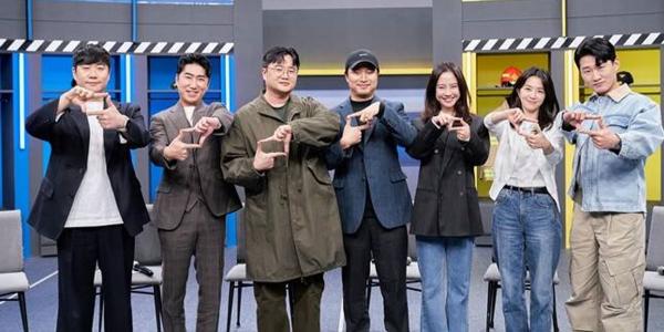 배성재, 장동민, 조치호 PD, 박동일 PD, 송지효, 강지영, 신규진 JTBC 새 예능프로그램 ‘바디캠’의 제작발표회 / 출처 : JTBC