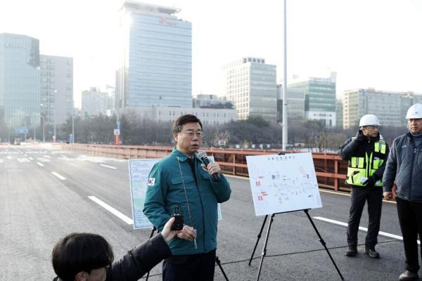 신상진 시장 “내년 말까지 수내교 전면 개축 시민 불편 최소화”