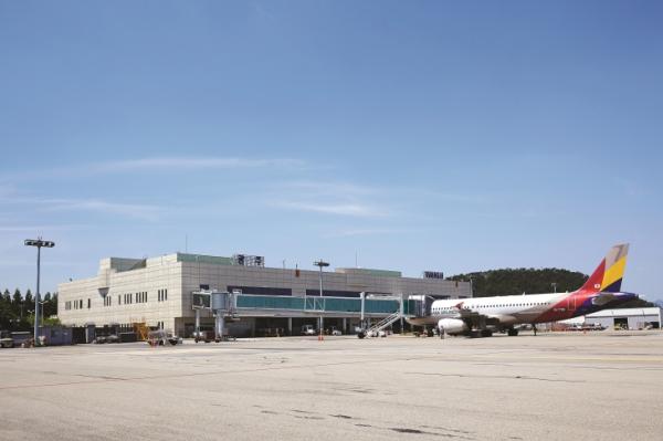 광주 민간공항 전경. 광주광역시 제공