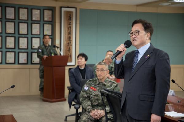 우원식 “대선 행보 아니다…여론조사 후보 거론 말아달라”