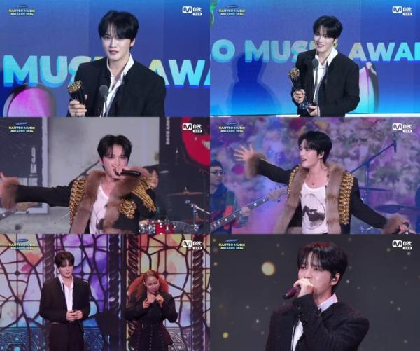 김재중, ‘한터뮤직어워즈’ 2관왕…팬들과 함께한 값진 상