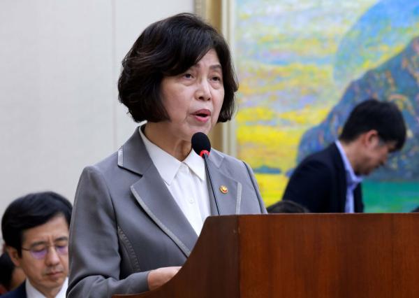 강정애 보훈부장관 "김구 선생 국적은 한국"