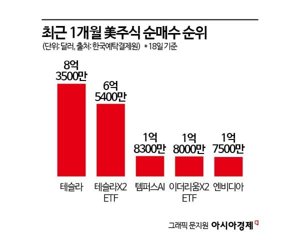 "엔비디아 제쳤다"…서학개미가 쓸어담은 이 종목