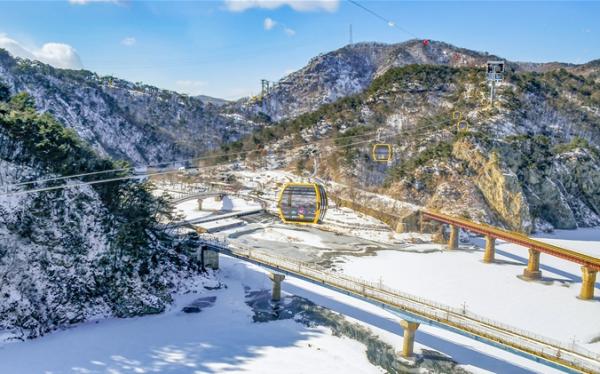 원주 소금산그랜드밸리 ‘한눈에’…케이블카 개통