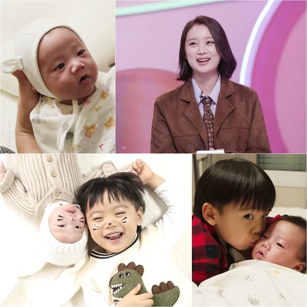 ‘슈퍼맨이 돌아왔다’ 혜림 둘째 子 시안, 생후 55일 차 ‘오뚝한 코+ 뽀얀 피부’ 완성형 훈남 미모 자랑