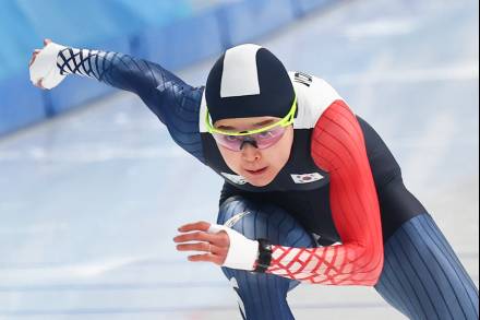 스피드스케이팅 김민선, 월드컵 6차 대회 500ｍ 5위…종합 랭킹 8위로 마감