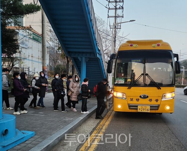 여수시, 근무 환경개선 오천산단 무료 통근버스 5대 운행