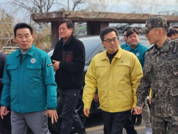 김동연 경기지사 "포천 노곡리 오폭 현장 특별재난지역 공식 요청"