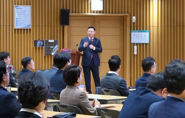 박주봉 무협 비상근부회장, 서울시 공무원 대상 규제 혁신 강연