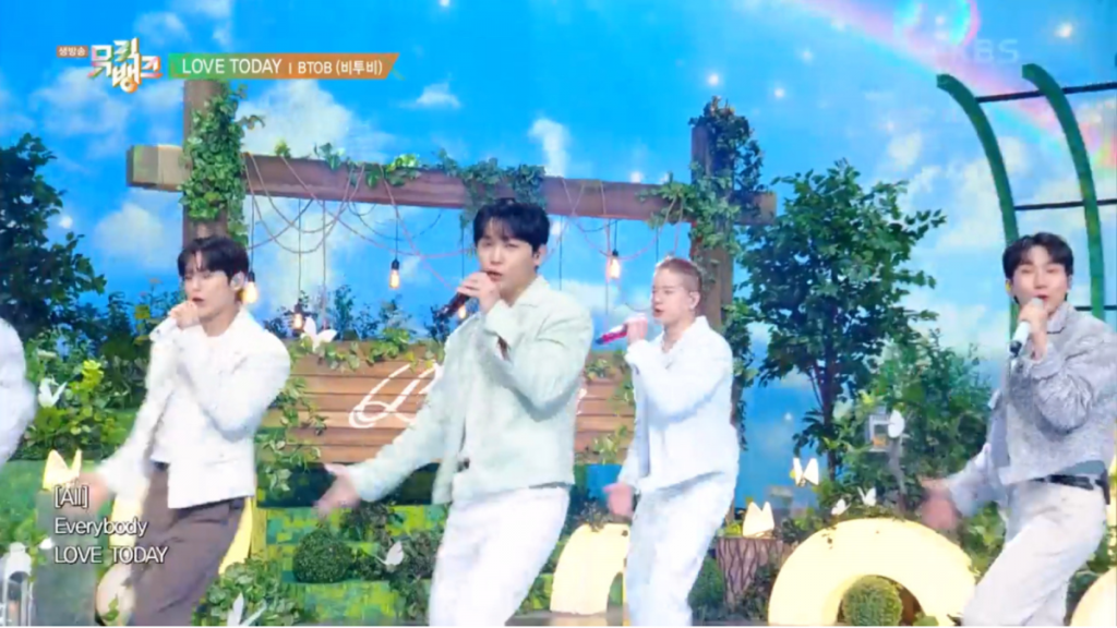 비투비(KBS ‘뮤직뱅크’ 캡처) 비투비(KBS ‘뮤직뱅크’ 캡처)