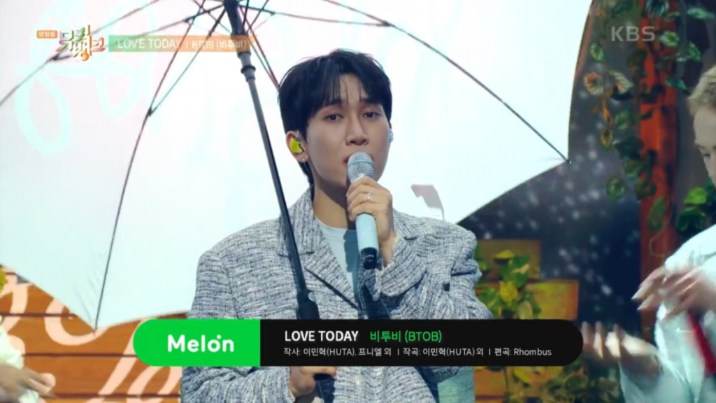 비투비(KBS ‘뮤직뱅크’ 캡처) 비투비(KBS ‘뮤직뱅크’ 캡처)