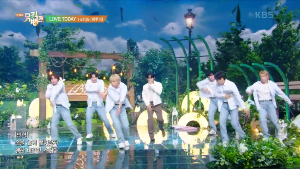 비투비(KBS ‘뮤직뱅크’ 캡처) 비투비(KBS ‘뮤직뱅크’ 캡처)