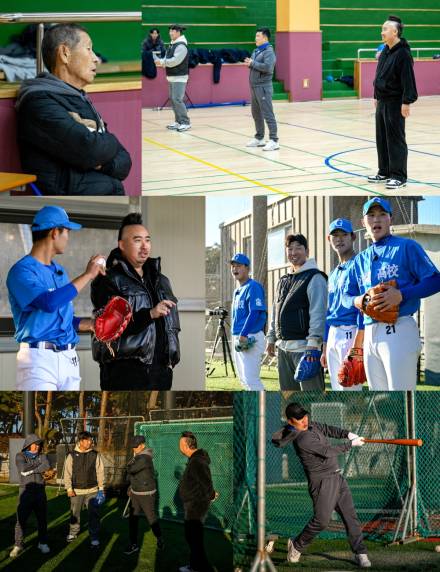 정근우-유희관-신재영, 강릉고 야구부와 훈련 ‘청천벽력’ (김성근의 겨울방학)