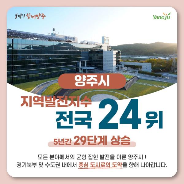 강수현 시장 "양주, 수도권 새 중심도시로 자리매김시킬 것"