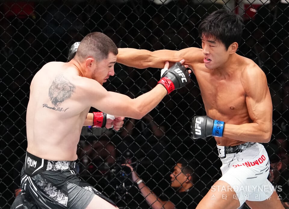 최승우 vs 스타브 가르시아ⓒUFC