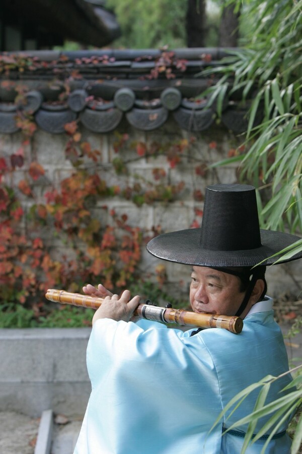 국가무형유산 대금산조 보유자 죽향 이생강 명인(89)