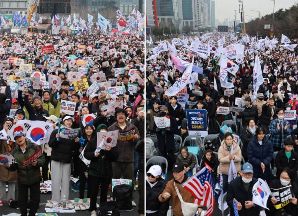 '尹 선고 임박' 주말 서울 도심서 탄핵 찬반 세 대결 총력전