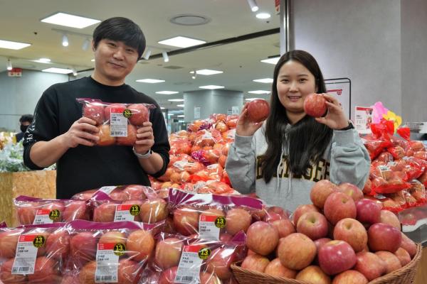 "수확시 신선함 그대로"…롯데마트, CA 저장 사과·양파 출시