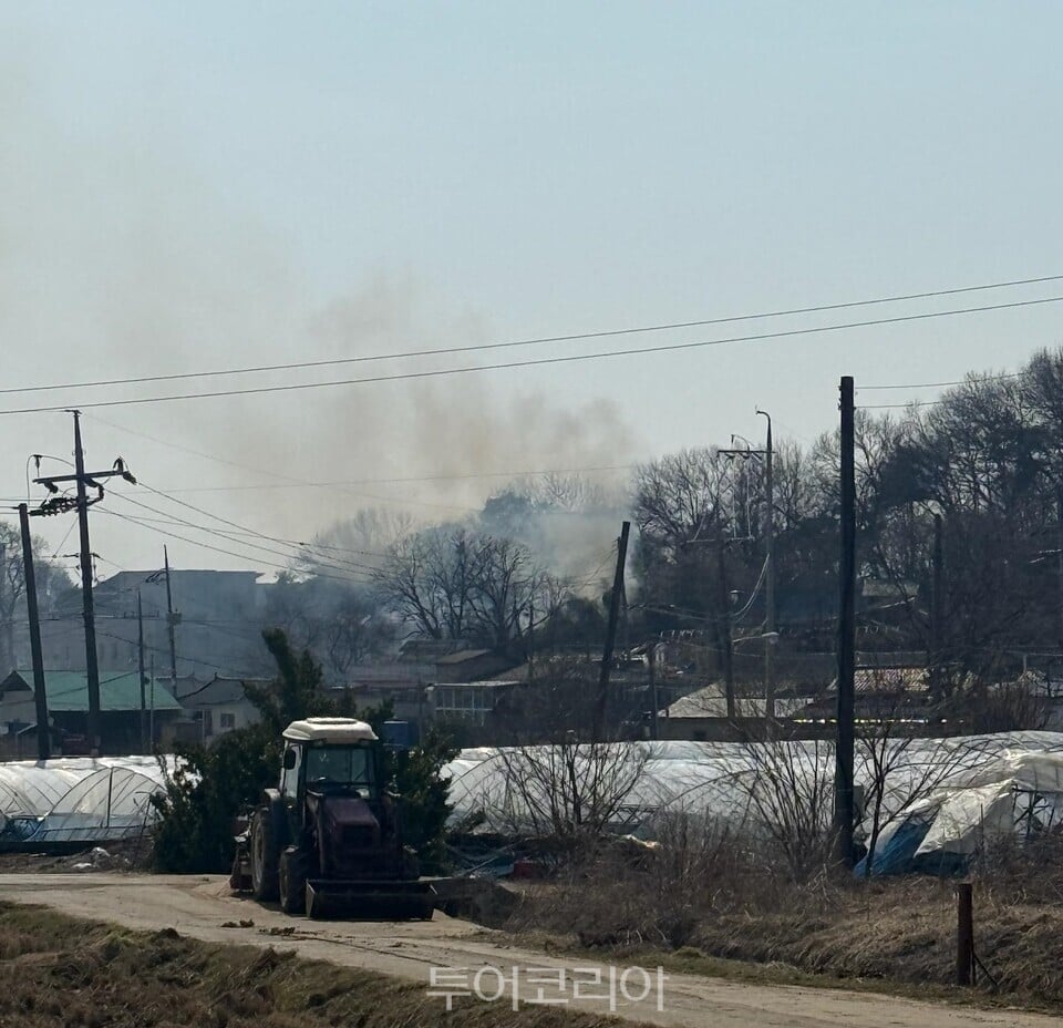 산불발생 현장/ 사진=산림청