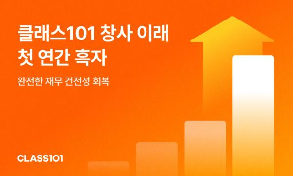 클래스101, 창립 이래 첫 연간 흑자…영업이익 39억원