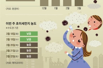 숨 막히게 ‘하늘 뿌연 날’… 코로 호흡하고 마스크 착용은 필수