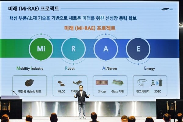 [주총] 삼성전기 장덕현 “올해는 AI와 ADAS의 해”