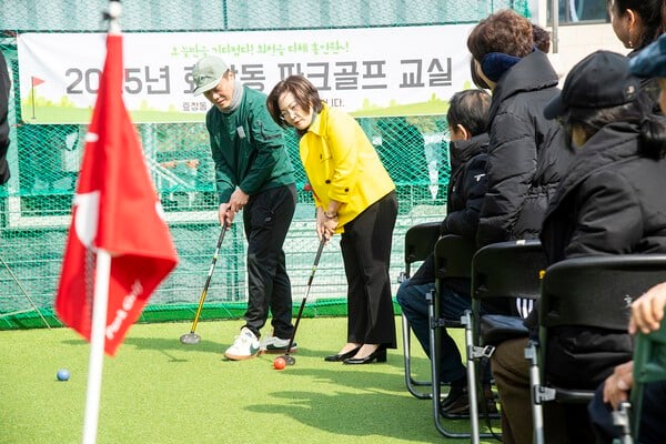 용산구, 서울시 최초 ‘동 생활체육 파크골프 교실’개설 운영