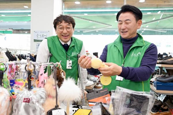 김동근 의정부시장, 기증으로 지속 가능한 '나눔 문화 실천'