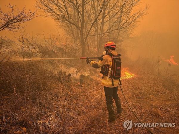 의성 산불 ‘성묘객 실화’…“당사자가 직접 119신고”