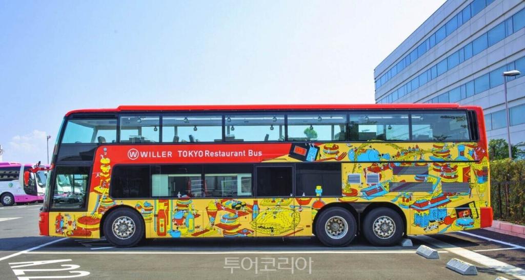 도쿄 레스토랑 버스/사진-도쿄관광한국사무소 