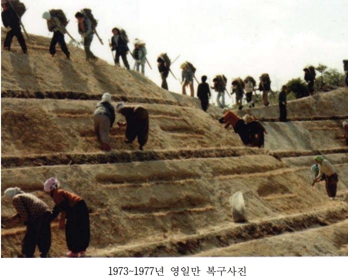 영일만 복구사진국가유산청 제공