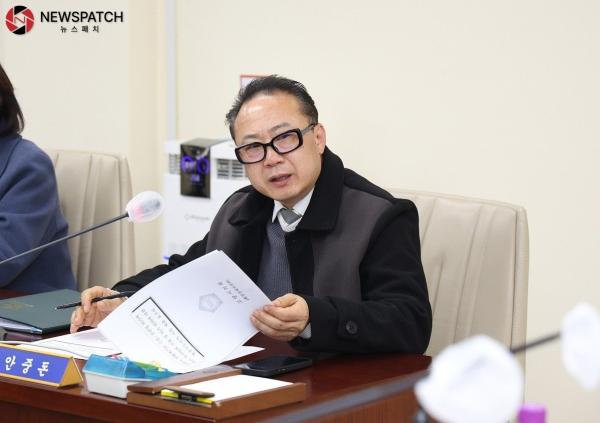 고양시 안중돈 의원, 생활폐기물 수집·운반업선정 절차에 대한 문제 지적