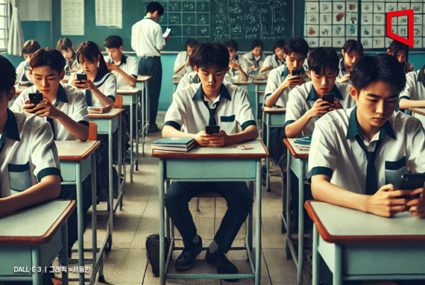 교사 10명 중 6명 "휴대전화 사용 지도하다 학생과 갈등"