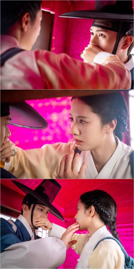 육성재♥김지연, 단둘이 가마 안에서… 아찔한 터치 (‘귀궁’)