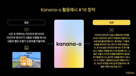 카카오, AI 언어모델 ‘카나나-o’ 성능 공개…음성·이미지 인식하고 사투리까지