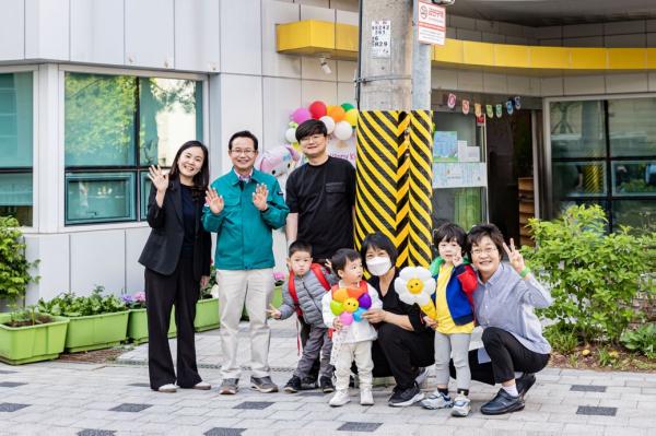 최호권 영등포구청장 전신주 안전보호대 설치 현장 점검