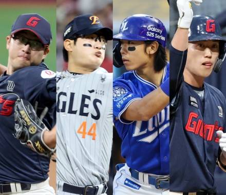 박세웅·김서현·김성윤·전민재+외인 KBO 3~4월 MVP 뜨거운 경쟁