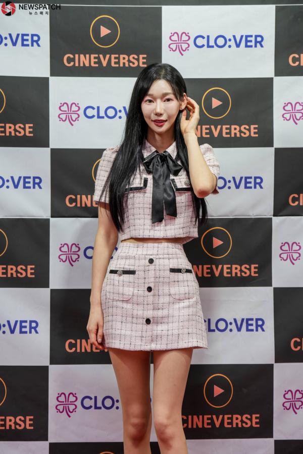 [NP포토]모델 한설아, 숏드라마 전문 OTT 플랫폼 '시네버스' 출범 행사 참석