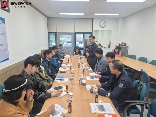 경기도의회 윤종영 의원, 주도로 연천군 백학면서 실무회의 개최