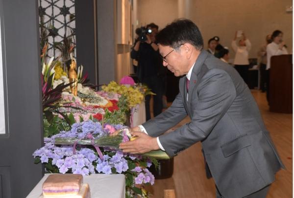 강기정 시장 “부처님 자비, 온 세상에 퍼지길”