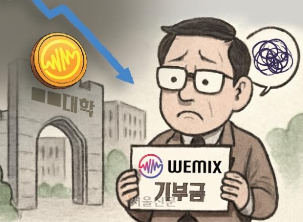 ‘10억 위믹스 기부금’ 현금화 물 건너간 서울대…‘대략난감’ [경제 블로그]