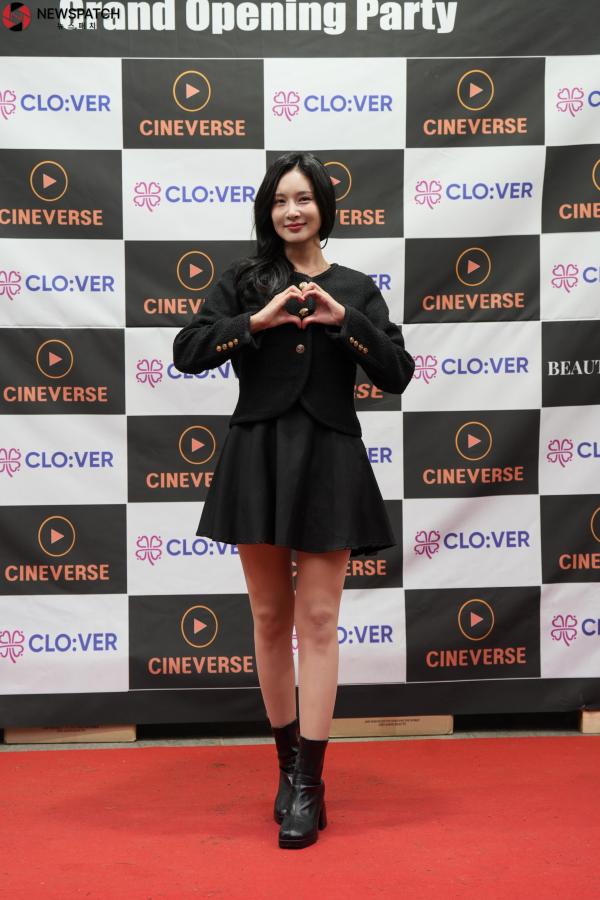 [NP포토]모델 임채이,  OTT 플랫폼 '시네버스' 홍보대사 위촉